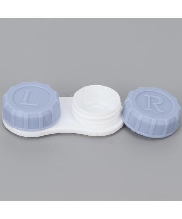 Tmishion Portable Contact Lens Container Set | Travel-Friendly Mini Lens Case with Clip-On Solution Bottle - Buy Online on SooperMarket.com