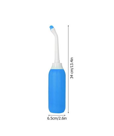 Postpartum Peri Bottle - Multi-Purpose Hygiene & Soothing Care (500ml) - Ideal for Women - Bidet Sprayer in Peacock Blue - Buy Online on SooperMarket.com