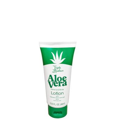 Triple Lanolin Aloe Vera Hand & Body Lotion 2.25Fl. Oz
