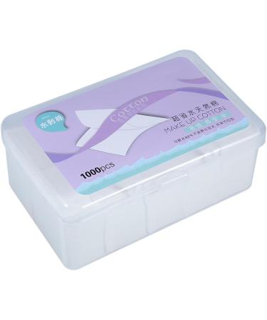 1000PCS Cotton Pads - Soft & Comfortable Cosmetic Cleaning Nail Polish Remover & Makeup Wipes - International Shipping - Buy Online on SooperMarket.com
