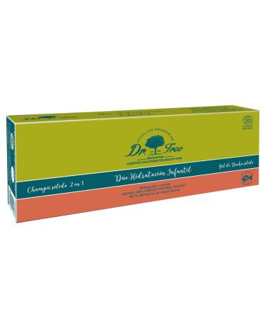 Dr. Tree Moisturising Solid Shampoo + Solid Shower Gel Junior 75 g + 75 g