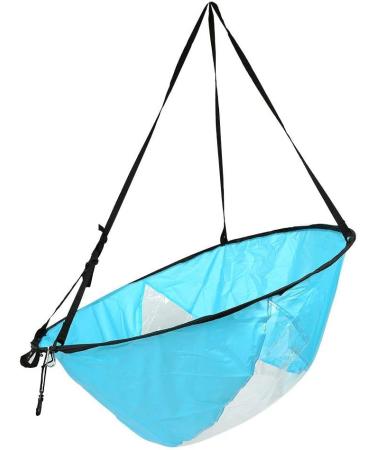 TOPINCN 42.52 Foldable Kayak Wind Paddle Sail with Clear Window and Storage Bag - Blue - Buy Online on SooperMarket.com