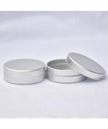 Zeoabsy 12-Piece 15ml Silver Aluminum Cans - Empty Tin Boxes for DIY Ointments Cosmetics & Candle Making - Buy Online on SooperMarket.com