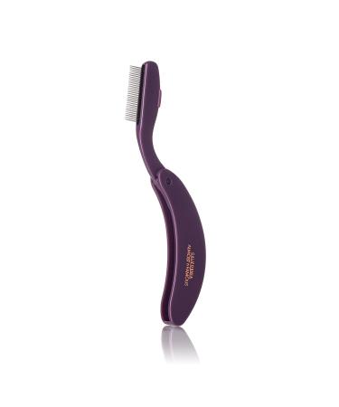 Almost Famous Foldable Eyelash Comb - Mini Eyelashes Separator Curler (Purple) - Buy Online on SooperMarket.com