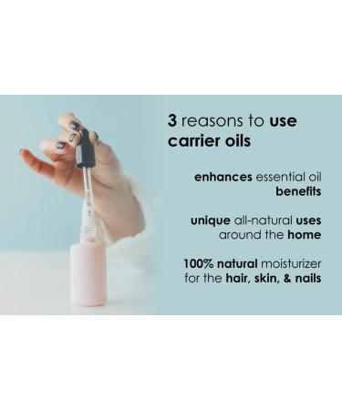 100% Pure Jojoba Oil 2 Fl Oz - Cold Pressed Unrefined for Hair & Skin | Revitalize & Nourish | Perfect for Lips Beard & Stretch Marks - Buy Online on SooperMarket.com