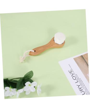minkissy Facial Cleaning Brush Exfoliating Facial Brush Skin Cleaning Scrub Brush Pore Scrub Face Cleanser Facial Cleansing Brush Beech Face Brush Cleasing Milk Pores Bamboo 1pc - Buy Online on SooperMarket.com