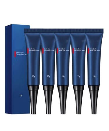 Awaken Peptide Depuffing Eye Gel Men's Moisturizing Eye Cream Lifts Firming-Anti Aging Eye Serum Reduces Puffiness Under Eye Bags  Dark Circles  Wrinkles and Fine Lines (5PCS)