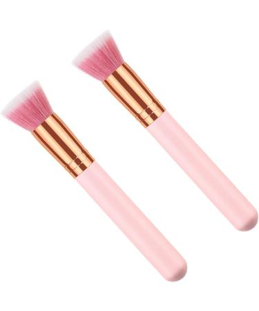 BELLIFFY 2pcs Professional Makeup Brush Makeup Application Highlighter Brush Fine Bristles Blush Brush - Buy Online on SooperMarket.com