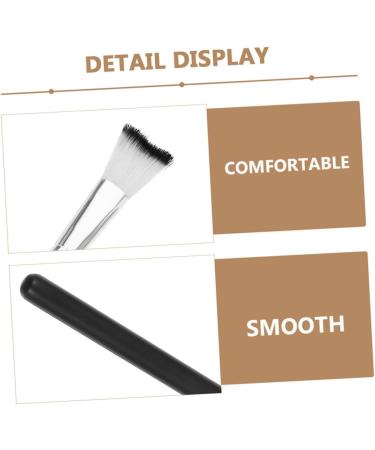 CANIGHT Blush Makeup Brush Nose Contour Brush Black Brush for Nose Makeup Concealer Brush 18.50X1.00X1.00CM Black - Buy Online on SooperMarket.com