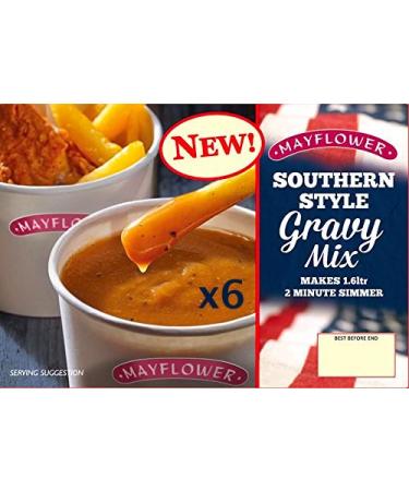 6x Mayflower Southern Style Gravy 255g