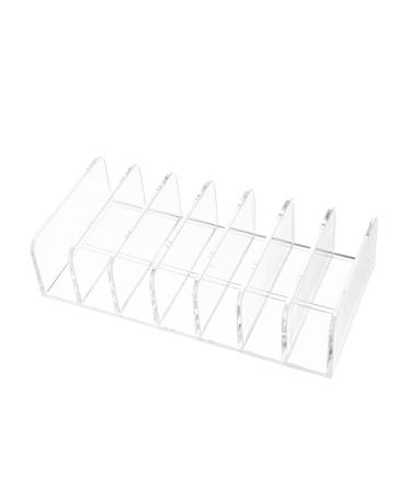 MAGICLULU 2pcs Storage Rack Vertical Pressed Vertical Makeup Organizer Facial Mask Cosmetic Acrylic