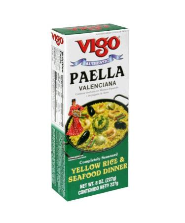 Vigo Paella Seasoned Yellow Rice 8 Ounce (Pack of 12)