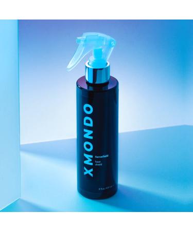 XMONDO Hair Forcefield Heat Shield - Vegan Formula with Pro-Vitamin B5 | Protects from Heat up to 500 F, Reduces Drying Time, Adds Light Hold - 8 Fl Oz - Buy Online on SooperMarket.com