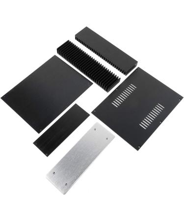 Amplifier Enclosure WA92 Black Aluminum Alloy Amplifier Case Enclosure Chassis Box for TV Video Audio Parts - Buy Online on SooperMarket.com
