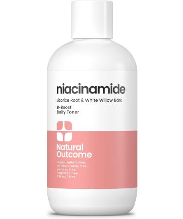 Natural Outcome Niacinamide Toner for Face - Radiance Boosting with Salicylic Acid & Aloe Vera - 8 oz - Buy Online on SooperMarket.com
