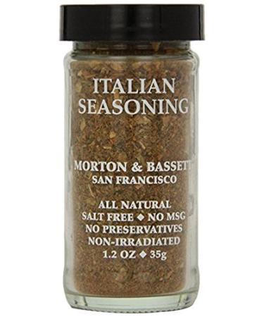 Morton & Bassett Italian Seasoning, 1.2-Ounce Jars (Pack of 3)