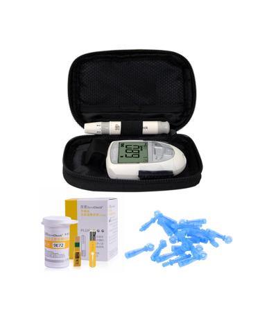 Household Cholesterol Meter Kit with 25 CHOL Test Strips - Total Cholesterol Monitor for Home Testing - Buy Online on SooperMarket.com