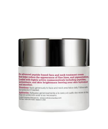 CONTROL CORRECTIVE Anti-Wrinkle Face & Neck Cream - Advanced Peptide Moisturizer for Aging Skin Hydrating & Firming 2 Oz - Buy Online on SooperMarket.com