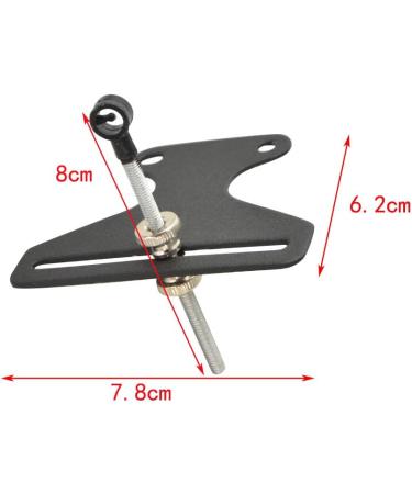 ZSHJGJR Archery Bow Sight - Full Metal 1 Pin Sight for Recurve & Compound Bows - Red Metal Needle Aim for Precise Targeting - Buy Online on SooperMarket.com