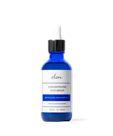 Elon Thinning Hair System Concentrated Hair Serum for Hair Growth - Revitalizing Scalp Serum for Hair Growth Hair Loss Serum - Extra Strength DHT Blocker For All Hair Types (2 Fl Oz)