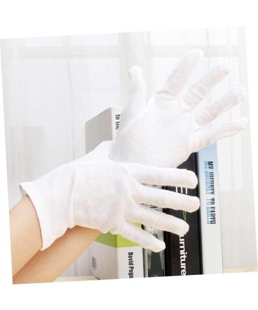 JECOMPRIS Hand Moisturizer Gloves 24 Pairs Cosmetic Moisturizing Gloves White Cotton Gloves Work White Gloves Wen Wan Working Gloves - Buy Online on SooperMarket.com