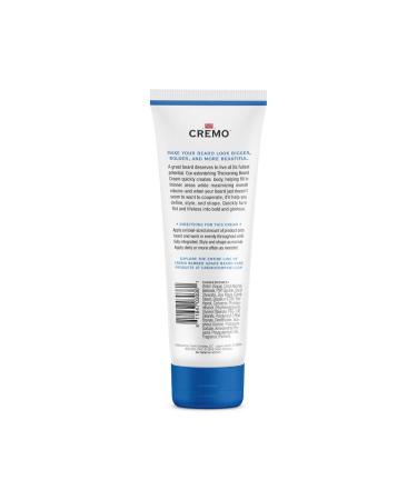 Cremo Beard Cream Thickening 4 oz | Styling & Volume for Men - Buy Online on SooperMarket.com