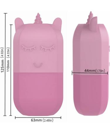Ice Roller for Face - Portable Silicone Skin Care Tool | Reusable Ice Facial Roller to Brighten & Reduce Fine Lines (Pink - Buy Online on SooperMarket.com
