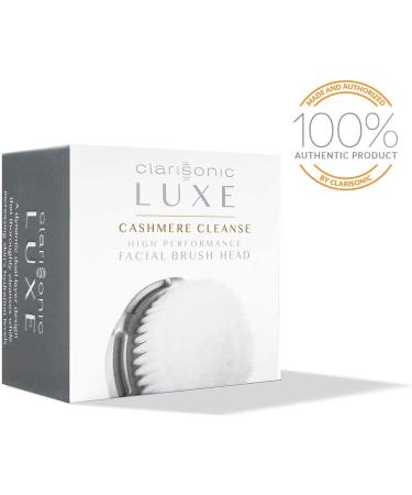 Clarisonic Luxe Cashmere Facial Cleansing Brush Head Replacement - Compatible with Mia 1, Mia 2, Mia Fit, Alpha Fit, Smart Profile Uplift and Alpha Fit X - 1 Pack - Buy Online on SooperMarket.com