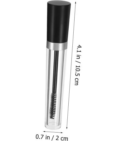 PLAFOPE 2pcs Empty Eyeliner Vials Empty Mascara Tube Clear Mascara Tubes Eyelash Growth Oil Tube - Buy Online on SooperMarket.com