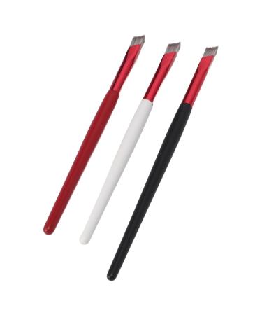 Angled Eyebrow Brush Set - 3 Professional Makeup Tools for Precise Brow Application - Shop Internationally - Buy Online on SooperMarket.com