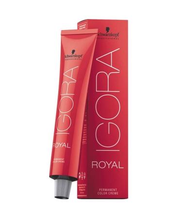 SCHWARZKOPF PROFESSIONAL - IGORA - ROYAL PERMANENT HAIR COLOUR - 60ML (3-0 Natural Dark Brown)