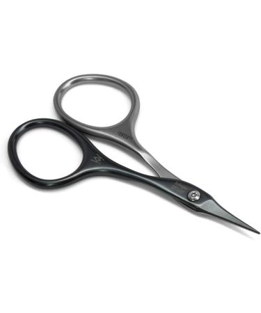 GERMANIKURE Tower Point Cuticle Scissors - Self-Sharpening FINOX22 Titanium Coated Stainless Steel - Professional Manicure Tools - Leather Case - Made in Solingen Germany - Buy Online on SooperMarket.com