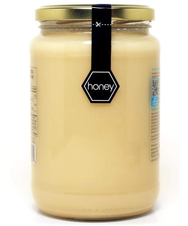 100% Canadian Raw Honey 2.2lbs - Unfiltered, Unheated & Creamed | Natural White Wildflower Honey - Enriched with Enzymes | 1kg Pack - Buy Online on SooperMarket.com