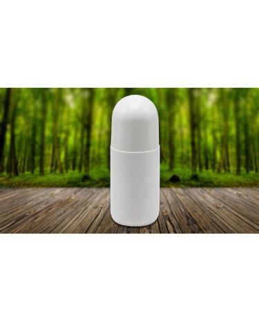 4Pcs 50mL White Plastic Roll-on Bottles - Refillable Anti-perspirant Deodorant Containers - Buy Online on SooperMarket.com