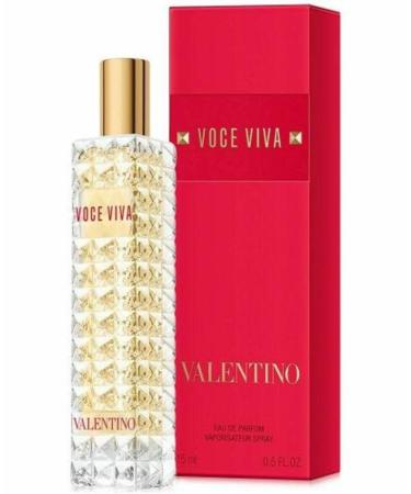 Valentino Voce Viva Perfume for Women Mini Eau de Parfum Travel Spray 0.5 Ounce 0.5 Fl Oz (Pack of 1)