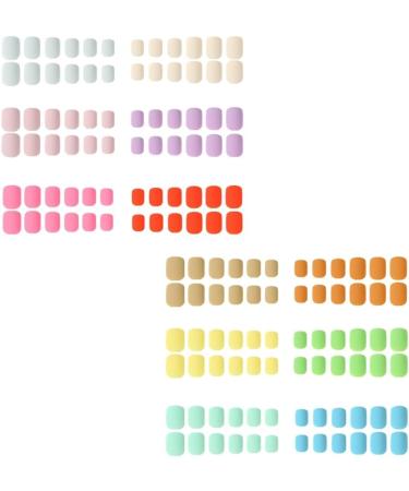 Ruarby Press on Nails Handmade Heart Pattern False Nails Stick on Nails for Women and Girls DIY Craft Nails Art Accessories - Buy Online on SooperMarket.com