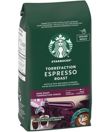 Starbucks Espresso Roast Ground Coffee 340 Grams (pack of 6) Espresso Dark Roast 6 Count - Buy Online on SooperMarket.com