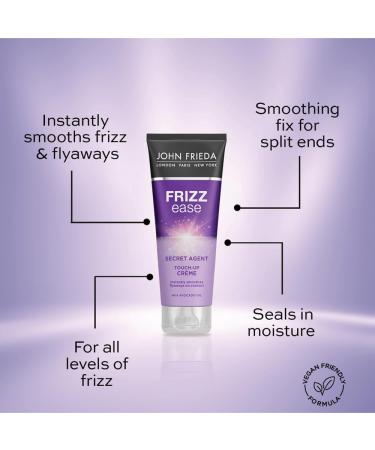 John Frieda Frizz Ease Secret Agent Touch Up Cr me 100 ml Smoothing Cream for Frizzy Curly Hair Avocado 100 ml (Pack of 1) - Buy Online on SooperMarket.com