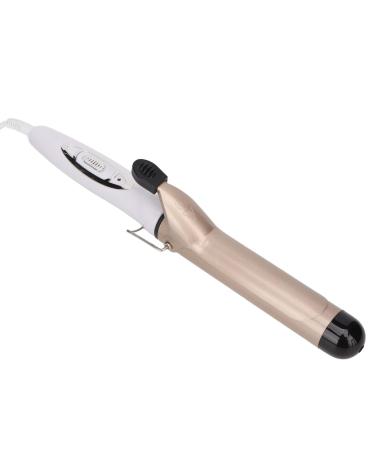 Hair Curling Wand Hair Curler Wand Hair Curling Iron Ceramic Prevent Scald Negative Ion Portable Hair Curler Wand for Styling 100 240V 32mm (US Plug 100 240V)