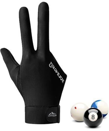 Shop Furryvl 3-Finger Billiard Glove - Breathable Slip-Resistant Unisex Stretchy Pool Gloves for Right Hand - Perfect for Pool & Snooker - Buy Online on SooperMarket.com
