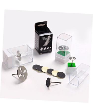 FRCOLOR Bearing for Foot Sander Replacement Bearing Sandpaper Pedicure Tool Foot Sandpaper Bearing Nails Tools Practical Storage Dead Skin Feet Stainless Steel Sandpit 1 count (Pack of 1) - Buy Online on SooperMarket.com