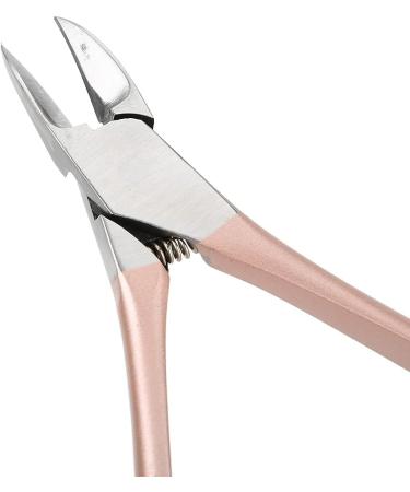 Stainless Steel Nail Clipper Stainless Steel Eagle Beak Rose Gold for Trimming Nails Built in Spring Nail Cutter Fingernail Toenail Clipper Pedicure Tool for Dead Skin (nail nail file - Buy Online on SooperMarket.com