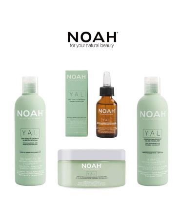 NOAH Yal Thyme + Hyaluronic Acid Shampoo and Conditioner Set - 8.5 fl.oz (250 ml) - Cruelty Free, Vegan, Anti-aging, Detangling, Fortifying and Moisturizing - Buy Online on SooperMarket.com
