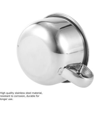 Anself Stainless Steel Shaving Bowl | Shaving Brush & Soap Bowl for Ultimate Grooming Experience - Buy Online on SooperMarket.com