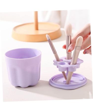 Mikinona 2 Sets Pp Washing Bowl Beauty Brush Scrubber Bowl Cleaning Bowl Cosmetic Brush Cleaning Mat Makeup Brush Makeup Tool Cleaner Silica Gel Cleaning Supplies Portable 8.5x8CM As Shown - Buy Online on SooperMarket.com