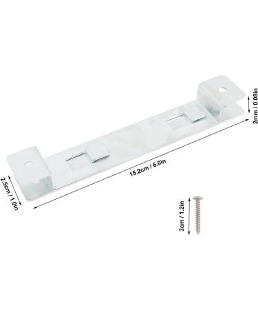 Fdit 2 Sets Bird House Hanger Bracket for Securing Bird Houses Galvanized Steel Mounting Bracket EasilyFeeders Nesting Boxes - Buy Online on SooperMarket.com