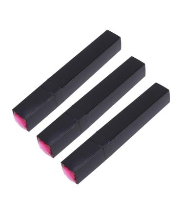 Healvian 3pcs Eyelash Glue Tube Eyelash Spoolies Empty Mascara Bottle Empty Eyeliner Tube Black