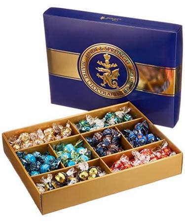 Lindt Roulette Balls & Lindor Chocolate Gift Bundle | 1.473 kg & 1.569 kg | 8 Varieties of Lindor & Roulette Balls | Perfect International Chocolate Gift - Buy Online on SooperMarket.com