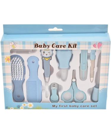 Baby First Healthcare and Grooming Kit 10 in 1 - Baby Shower Gifts & Essential Kit (Blue) - Buy Online on SooperMarket.com