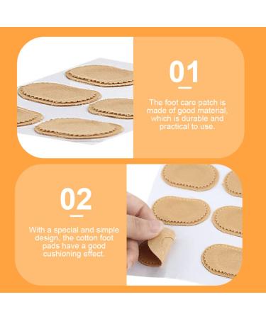 FOMIYES Toe Corn Pads - Self Adhesive Callus Cushions for Foot Care | 6 Sheets, Breathable Cotton, Corn Protector Stickers - Buy Online on SooperMarket.com